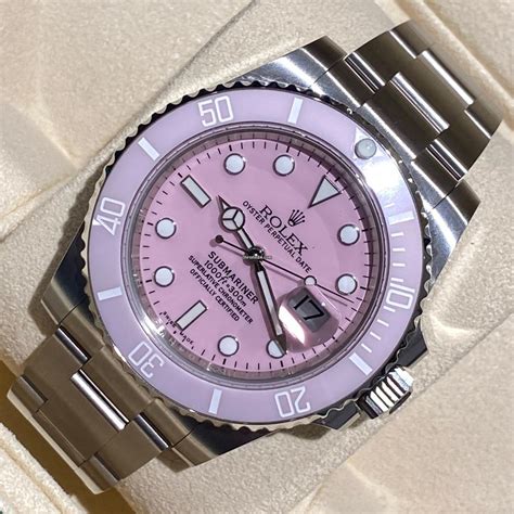 double pink rolex submariner|where to buy rolex submariner.